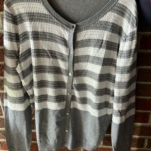 Calvin Klein button down sweater